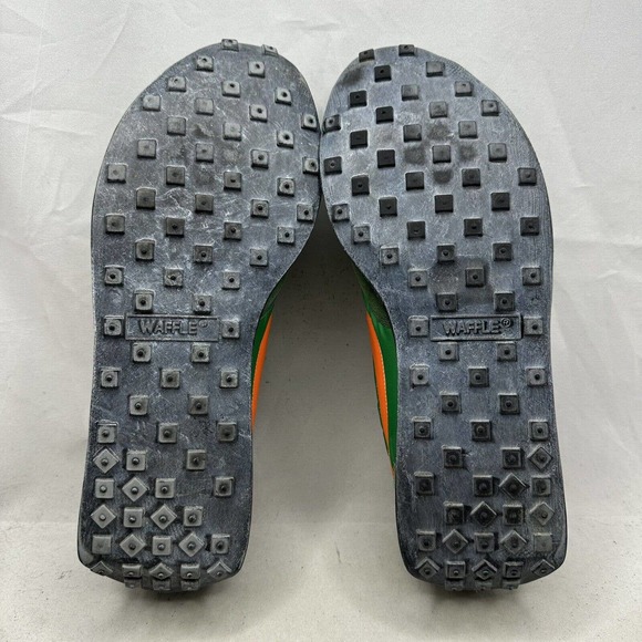 Nike Elite VTNG Vintage Retro Sneaker Court Green/ Orange 316987-381 Mens 13 US - Picture 7 of 9